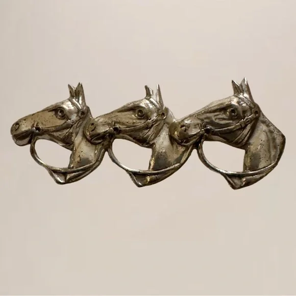 Vintage Sterling Silver Equestrian Pin 1950’s -1960s
Maker’s Mark STERLING LONG - Picture 1 of 6